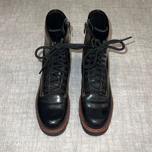 COACH Moto Combat Boots!